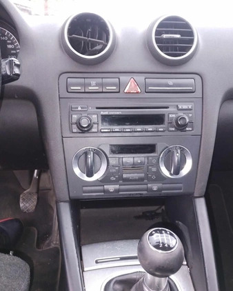 Audi A3 cena 5900 przebieg: 365000, rok produkcji 2005 z Szubin małe 79